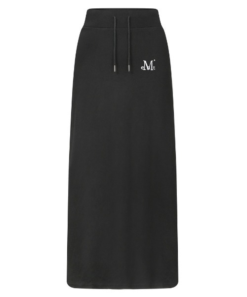 MUCENT(ムセント)の「A'GEM/9 × .kom 『MUCENT/ムセント』 BELLE MAXI BANDING LONG SKIRT/BELLE マキシバンディングロングスカート(スカート・レディース・グレー/ブラック/チャコールグレー・FREE)」の2枚目の写真