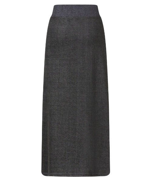 MUCENT(ムセント)の「A'GEM/9 × .kom 『MUCENT/ムセント』 BELLE MAXI BANDING LONG SKIRT/BELLE マキシバンディングロングスカート(スカート・レディース・グレー/ブラック/チャコールグレー・FREE)」の5枚目の写真