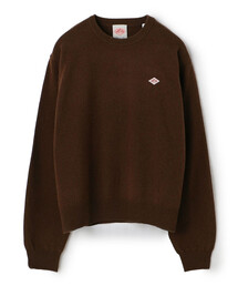 Women's Lambswool Crew Neck Knit Pullover