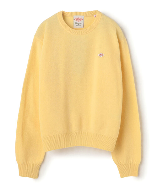 DANTON(ダントン)の「Women's Lambswool Crew Neck Knit Pullover(ニット/セーター・レディース・オフホワイト/イエロー/ライトグレー/ダークグレー/レッド/ピンク/ライトブルー/ブラウン/オートミール/ブラック/ブラウン系その他2・38/36)」の9枚目の写真