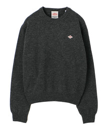 Women's Lambswool Crew Neck Knit Pullover