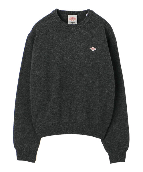 DANTON(ダントン)の「Women's Lambswool Crew Neck Knit Pullover(ニット/セーター・レディース・オフホワイト/イエロー/ライトグレー/ダークグレー/レッド/ピンク/ライトブルー/ブラウン/オートミール/ブラック/ブラウン系その他2・38/36)」の5枚目の写真