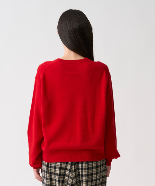 DANTON(ダントン)の「Women's Lambswool Crew Neck Knit Pullover(ニット/セーター・レディース・オフホワイト/イエロー/ライトグレー/ダークグレー/レッド/ピンク/ライトブルー/ブラウン/オートミール/ブラック/ブラウン系その他2・38/36)」の14枚目の写真