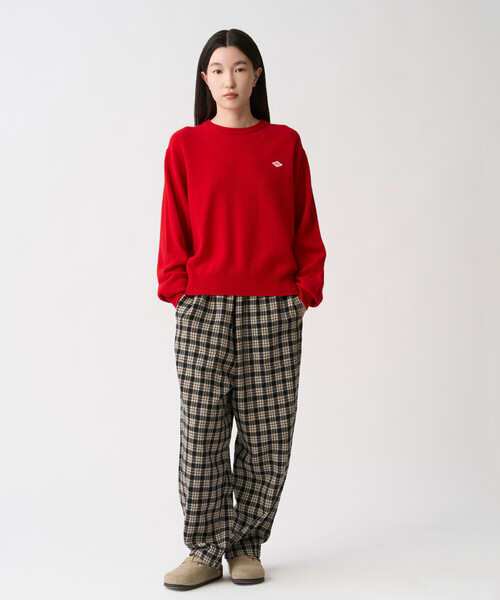 DANTON(ダントン)の「Women's Lambswool Crew Neck Knit Pullover(ニット/セーター・レディース・オフホワイト/イエロー/ライトグレー/ダークグレー/レッド/ピンク/ライトブルー/ブラウン/オートミール/ブラック/ブラウン系その他2・38/36)」の15枚目の写真