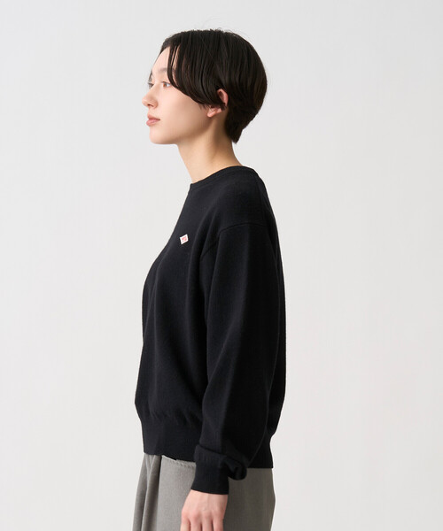 DANTON(ダントン)の「Women's Lambswool Crew Neck Knit Pullover(ニット/セーター・レディース・オフホワイト/イエロー/ライトグレー/ダークグレー/レッド/ピンク/ライトブルー/ブラウン/オートミール/ブラック/ブラウン系その他2・38/36)」の19枚目の写真