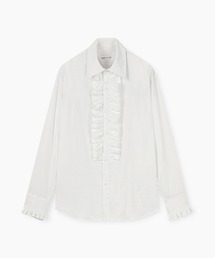 KHADI CALICO FRILL SHIRT