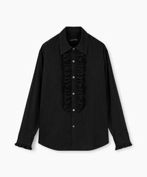 KHADI CALICO FRILL SHIRT