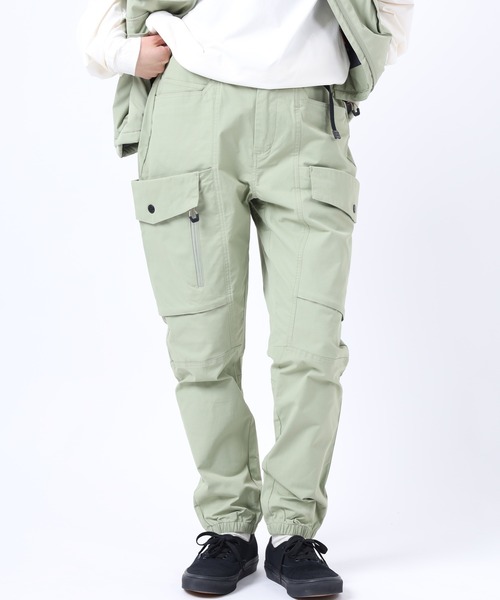 ICEPEAK（アイスピーク）の「ICEPEAK YONA カーゴスタイル パンツ（カーゴパンツ・レディース・グリーン/チャコールグレー・L/M/S）」の2枚目の写真