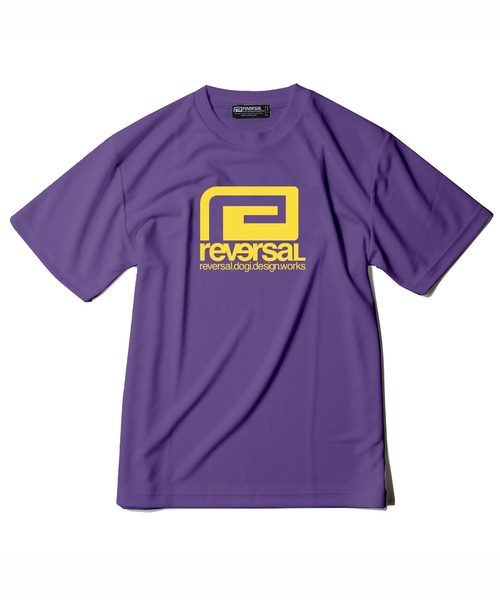reversal.dogi.design.works(リバーサル・ドーギ・デザイン・ワークス)の「<reversal/リバーサル>BIG MARK DRY TEE LIMITED COLOR(Tシャツ/カットソー・メンズ・ホワイト/ブルー/パープル/ブラック・2XL/S/M/L/XL)」の4枚目の写真