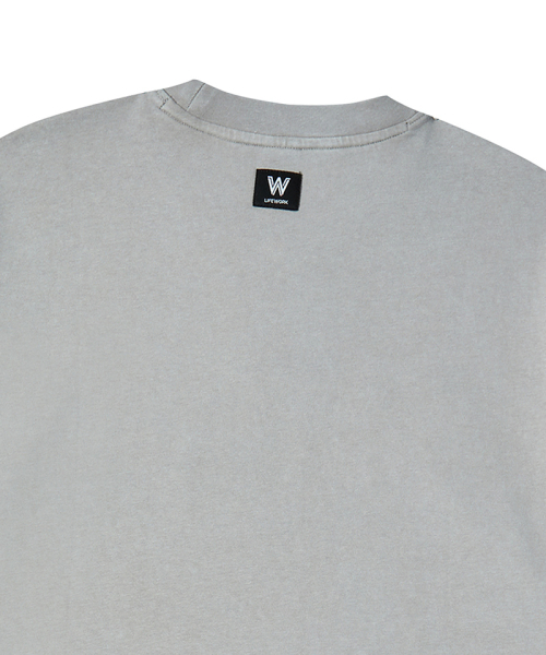 LIFE WORK(ライフワーク)の「ヴィンテージウィングフレーム半袖Tシャツ(Tシャツ/カットソー・メンズ・チャコールグレー/ライトグレー・LARGE/MEDIUM)」の5枚目の写真