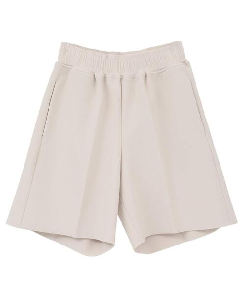 SOFFITTO(ソフィット)の「【BIRROT/ビロット】LAY3 DRAWSTRING SHORTSウエストゴム・ワイドショートパンツ(その他パンツ・レディース・ベージュ・FREE)」の1枚目の写真