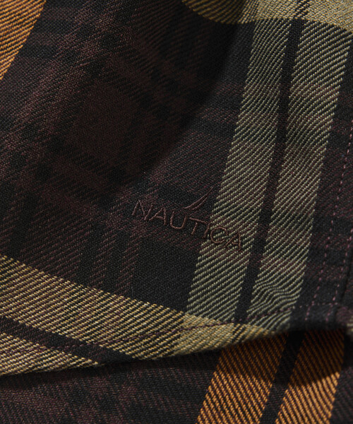 NAUTICA(ノーティカ)の「NAUTICA/ノーティカ リラックスフィット ヘビーフランネル チェックシャツ(シャツ/ブラウス・メンズ・グリーン/チャコールグレー/オリーブ・LARGE/X-LARGE/MEDIUM)」の17枚目の写真