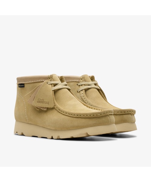 Clarks Originals（クラークスオリジナルズ）の「WallabeeBT.GTX / レディース ワラビーブーツゴアテックス （メープルスエード）（ブーツ・レディース・ベージュ・UK5/UK4.5/UK5.5/UK6/UK3/UK3.5/UK4）」の4枚目の写真