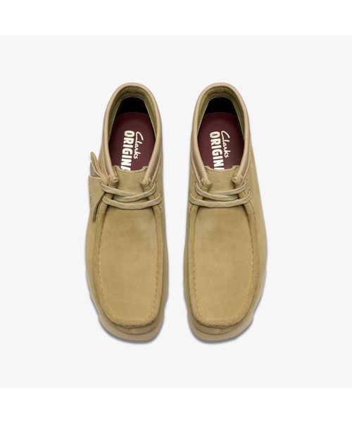 Clarks Originals（クラークスオリジナルズ）の「WallabeeBT.GTX / レディース ワラビーブーツゴアテックス （メープルスエード）（ブーツ・レディース・ベージュ・UK5/UK4.5/UK5.5/UK6/UK3/UK3.5/UK4）」の6枚目の写真