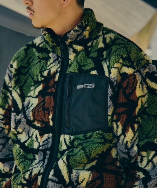 GRIP SWANY(グリップスワニー)の「GRIP SWANY/グリップスワニー REVERSIBLE JKT 5.0 メンズ コート ジャケット ナイロン アウトドア タウンユース リバーシブル 撥水 2026秋冬 秋服 冬服(ブルゾン・メンズ・ブラック/ベージュ/オリーブ・M/L)」の8枚目の写真