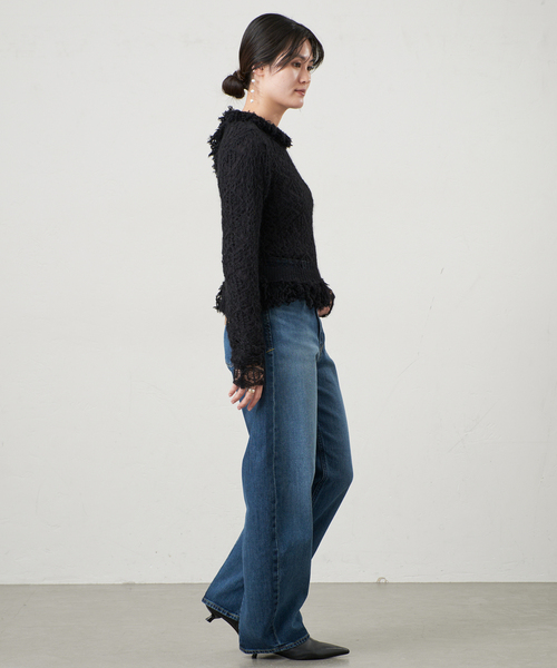 IENA(イエナ)の「enrica/エンリカ MOHAIR KNIT ニット KNIT289(ニット/セーター・レディース・ブラック・FREE)」の8枚目の写真