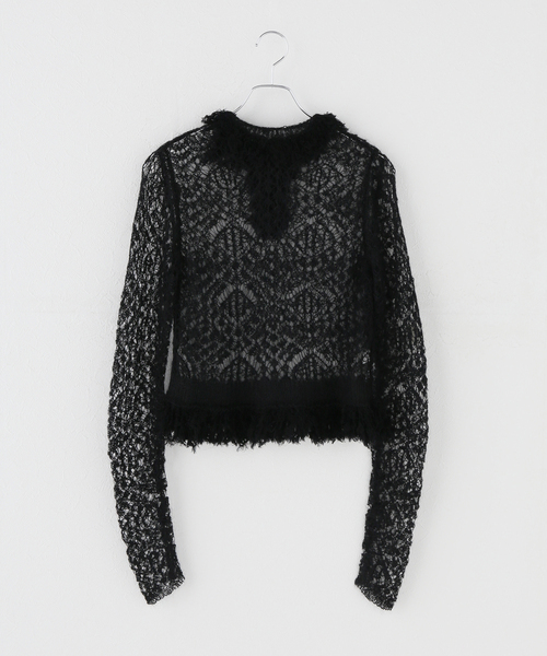 IENA(イエナ)の「enrica/エンリカ MOHAIR KNIT ニット KNIT289(ニット/セーター・レディース・ブラック・FREE)」の10枚目の写真