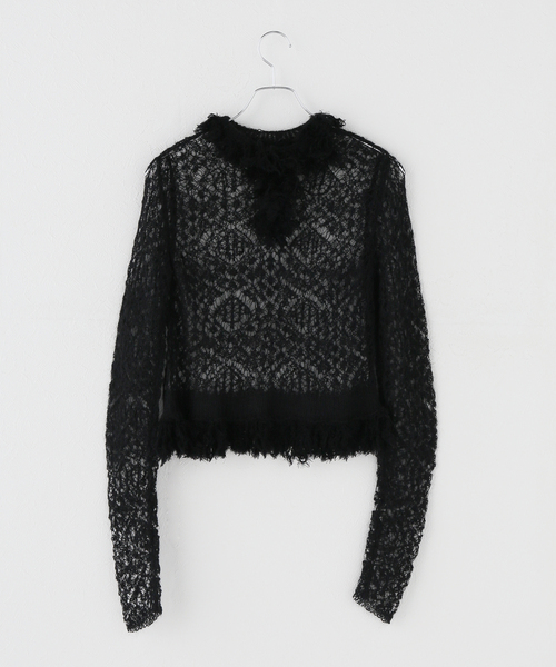 IENA(イエナ)の「enrica/エンリカ MOHAIR KNIT ニット KNIT289(ニット/セーター・レディース・ブラック・FREE)」の11枚目の写真