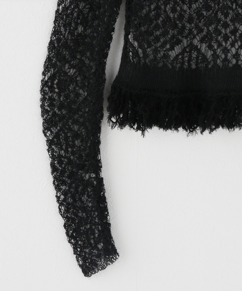 IENA(イエナ)の「enrica/エンリカ MOHAIR KNIT ニット KNIT289(ニット/セーター・レディース・ブラック・FREE)」の12枚目の写真