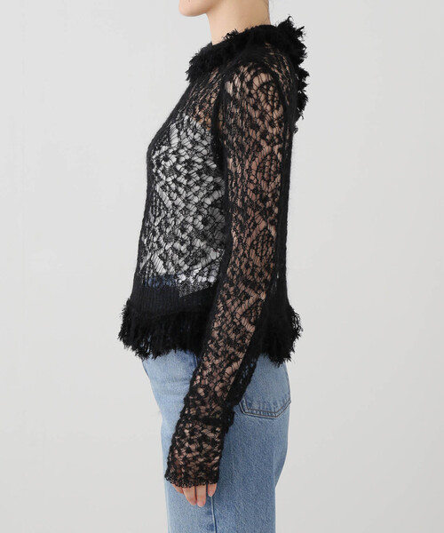 IENA(イエナ)の「enrica/エンリカ MOHAIR KNIT ニット KNIT289(ニット/セーター・レディース・ブラック・FREE)」の18枚目の写真
