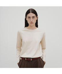 TIF SILKET ROUND NECK TOP_6COLORS