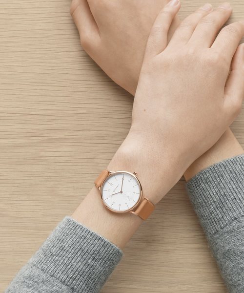 SKAGEN(スカーゲン)の「ANITA SKW2405(腕時計)」|ライトブラウン