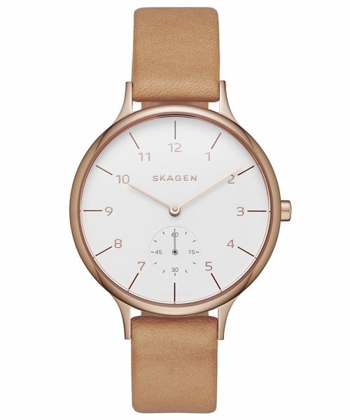 SKAGEN（スカーゲン）の「ANITA　SKW2405（アナログ腕時計・レディース・ライトブラウン・FREE）」の10枚目の写真