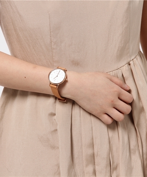 SKAGEN（スカーゲン）の「ANITA　SKW2405（アナログ腕時計・レディース・ライトブラウン・FREE）」の7枚目の写真