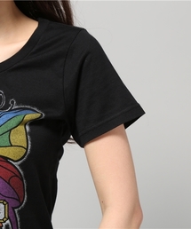 HYSTERIC 長袖カットソー ネイビー バタフライデザイン HYSTERIC GLAMOUR(ヒステリックグラマー) 長袖Tシャツ サイズF