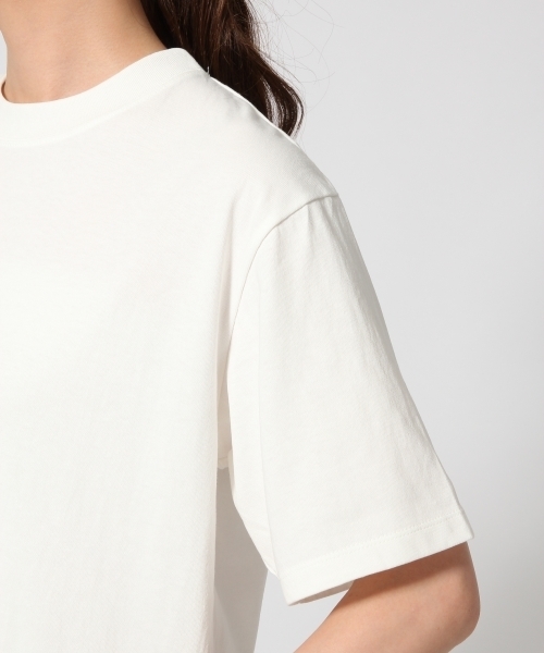 GLOBAL WORK（グローバルワーク）の「コットンBOXTシャツ半袖/723975（Tシャツ/カットソー・レディース・オフホワイト/ブラウン/ホワイト/ブラック・SMALL/LARGE/MEDIUM）」の7枚目の写真