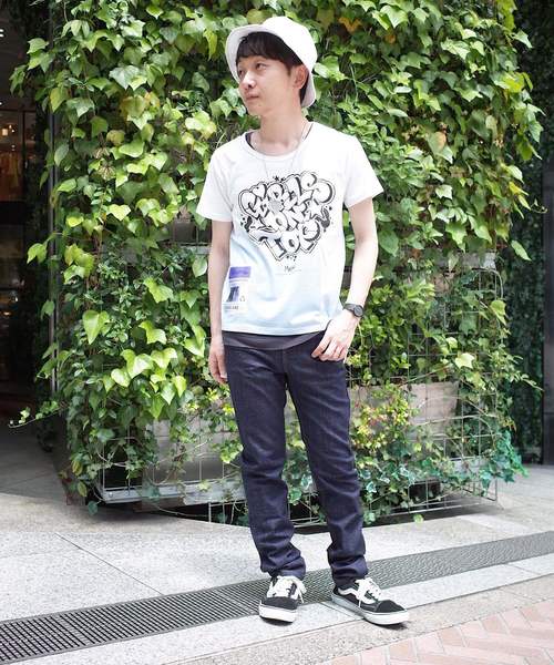 rovtski（ロフトスキー）の「インディゴデニムスキニーパンツ（デニムパンツ・メンズ・インディゴブルー/ライトインディゴブルー・LARGE/MEDIUM）」の16枚目の写真