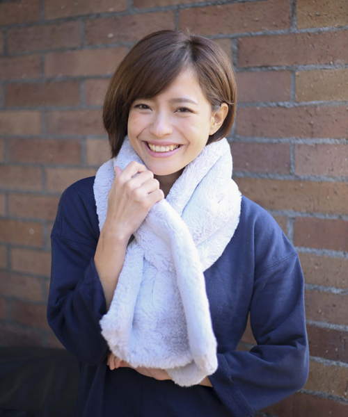 Denime（ドゥニーム）の「フェイクファーティペット（その他小物・レディース・ホワイト/グレー/ブラック/ベージュ・FREE）」の3枚目の写真