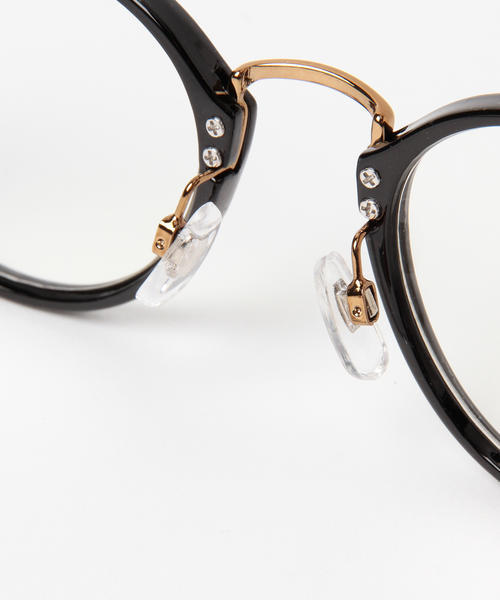 Ray BEAMS（レイビームス）の「noeyedia / メガネ NE-341（メガネ・レディース・ブラック/ブラウン・ONE SIZE）」の8枚目の写真