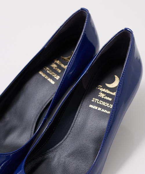 SEPTEMBER MOON（セプテンバームーン）の「【September Moon】STUDIOUS別注エナメルパンプス（パンプス・レディース・ブラック/ベージュ/ネイビー/ホワイト・S/M/L）」の10枚目の写真
