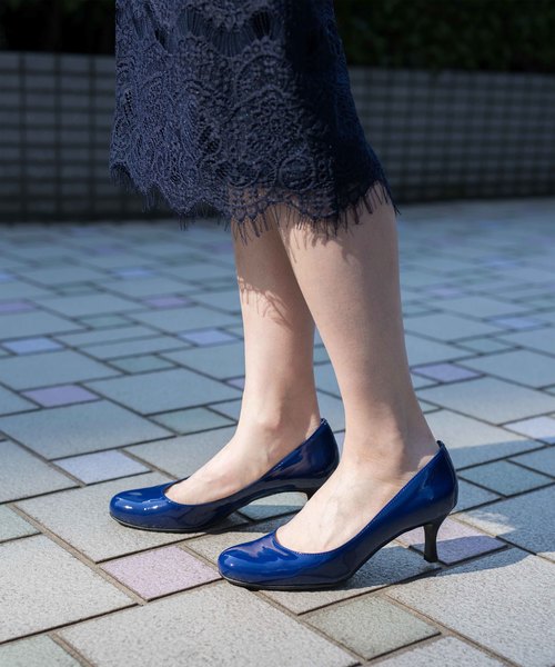SEPTEMBER MOON（セプテンバームーン）の「【September Moon】STUDIOUS別注エナメルパンプス（パンプス・レディース・ブラック/ベージュ/ネイビー/ホワイト・S/M/L）」の12枚目の写真