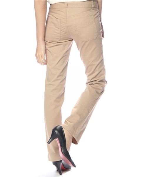 green label relaxing（グリーンレーベルリラクシング）の「GC P/U P/ORG 5PC パンツ② （その他パンツ・レディース・ブラック/ダークグレー/ベージュ・36/38/40）」の4枚目の写真