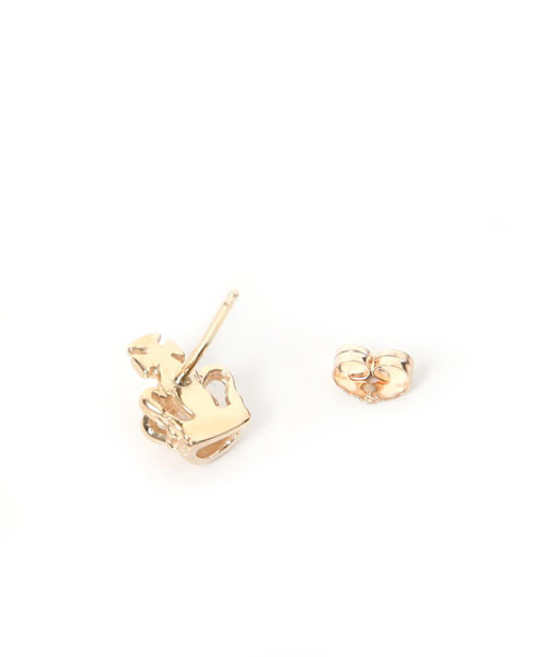 ROYAL ORDER（ロイヤルオーダー）の「HALF TINY CROWN EARRINGS