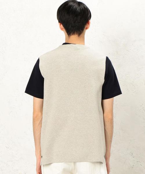 green label relaxing（グリーンレーベルリラクシング）の「KC MILANO/RIB ポケット Vネック ベスト ◆（ベスト・メンズ・グレー/レッド/ネイビー・MEDIUM/LARGE/SMALL）」の12枚目の写真