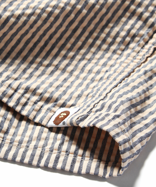 A BATHING APE(アベイシングエイプ)の「SEERSUCKER SHORTS(その他パンツ・メンズ・ベージュ/ミント・X-LARGE/XX-LARGE/SMALL/MEDIUM/LARGE)」の8枚目の写真