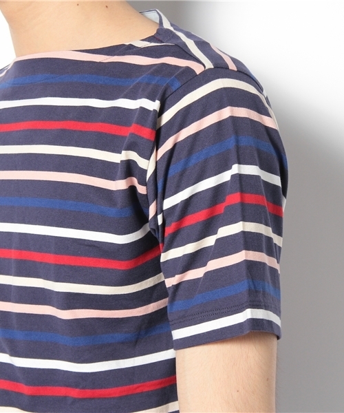 BEAUTY&YOUTH UNITED ARROWS（ビューティーアンドユースユナイテッドアローズ）の「B&Y バスク シャツ S/SL◆（Tシャツ/カットソー・メンズ・ホワイト/ネイビー/その他1・SMALL/MEDIUM/LARGE/X-LARGE）」の5枚目の写真