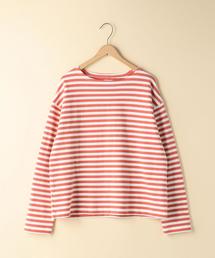 coen | ボーダーボートネックプルオーバー(Tシャツ/カットソー)