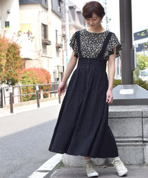 w closet | チェック柄サス付スカート(スカート)