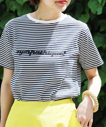 IENA | SympathiqueロゴTシャツ◆(Tシャツ/カットソー)