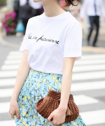 IENA | SympathiqueロゴTシャツ◆(Tシャツ/カットソー)