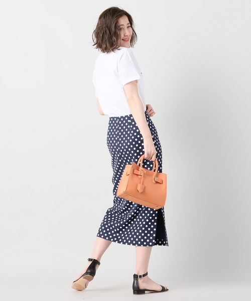 IENA（イエナ）の「SympathiqueロゴTシャツ◆（Tシャツ/カットソー・レディース・ホワイト/ネイビー・FREE）」の7枚目の写真