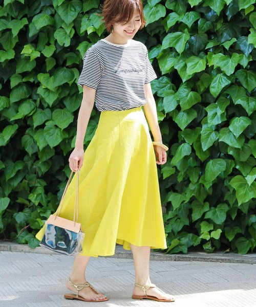 IENA（イエナ）の「SympathiqueロゴTシャツ◆（Tシャツ/カットソー・レディース・ホワイト/ネイビー・FREE）」の13枚目の写真