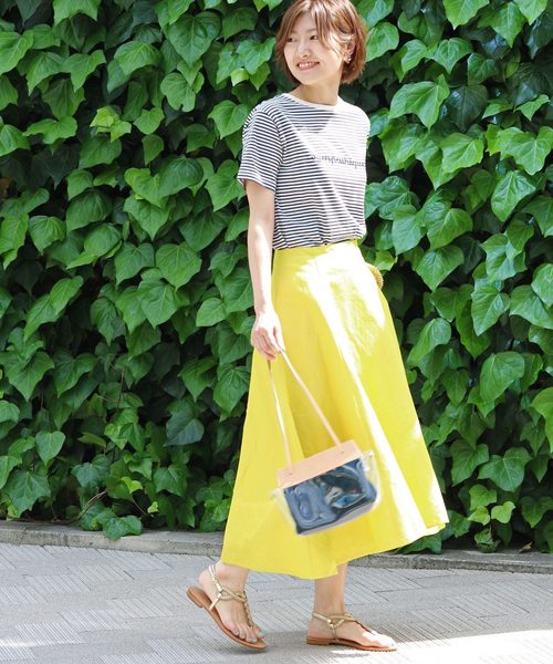 IENA（イエナ）の「SympathiqueロゴTシャツ◆（Tシャツ/カットソー・レディース・ホワイト/ネイビー・FREE）」の18枚目の写真