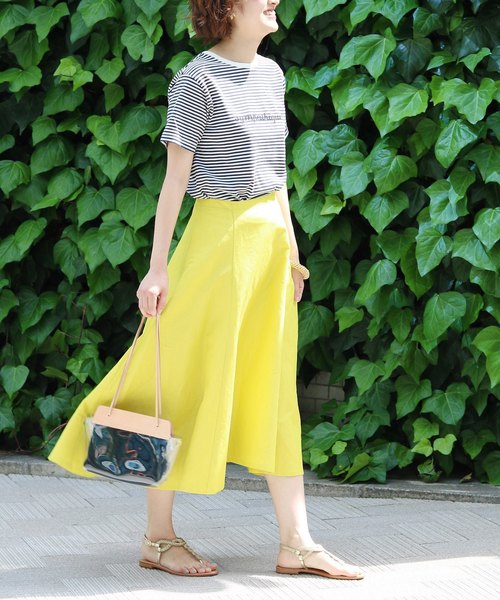 IENA（イエナ）の「SympathiqueロゴTシャツ◆（Tシャツ/カットソー・レディース・ホワイト/ネイビー・FREE）」の19枚目の写真