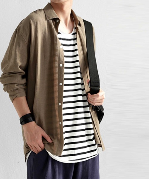 antiqua（アンティカ）の「ボーダータンクトップ（タンクトップ・メンズ・ブラック×グレー/ホワイト×ブラック・L/M/XL）」の9枚目の写真