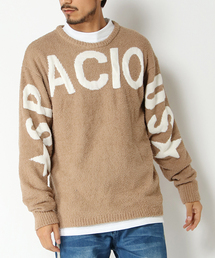 VENCEEXCHANGE | モールヤーンジャガードロゴプルオーバー(ニット/セーター)